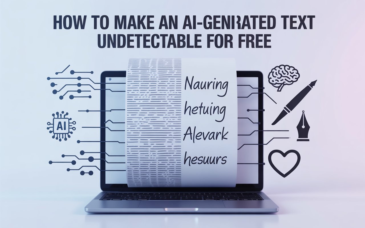 Read more about the article How to make an AI-generated text undetectable for free?